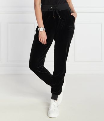 Spodnie damskie sportowe Armani Exchange ze sklepu: Gomez Fashion Store w kategorii: Spodnie damskie - zdjęcie 874714-BD9-10338_AX235W000087102