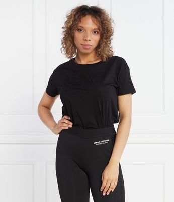 Bluzka damska Armani Exchange ze sklepu: Gomez Fashion Store w kategorii: Bluzki damskie - zdjęcie 874714-BD9-10338_AX235W000093102