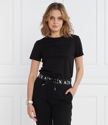 Armani Exchange - Bluzka damska młodzieżowa ze sklepu: Gomez Fashion Store w kategorii: Bluzki damskie - zdjęcie 874714-BD9-10338_AX235W000097102