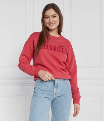 Bluza damska Aeronautica Militare ze sklepu: Gomez Fashion Store w kategorii: Bluzy damskie - zdjęcie 874714-BD9-10338_AM234W000004183
