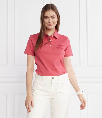 Bluzka damska Aeronautica Militare ze sklepu: Gomez Fashion Store w kategorii: Bluzki damskie - zdjęcie 874714-BD9-10338_AM234W000006183