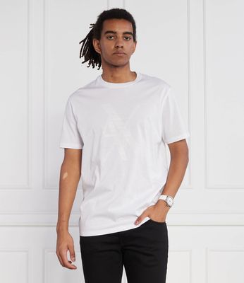 T-shirt męski casual Armani Exchange ze sklepu: Gomez Fashion Store w kategorii: T-shirty męskie - zdjęcie 874714-BD9-10338_AX235M000037100