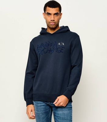 Armani Exchange - Bluza męska na zimę ze sklepu: Gomez Fashion Store w kategorii: Bluzy męskie