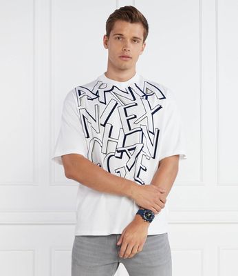 Armani Exchange - T-shirt męski ze sklepu: Gomez Fashion Store w kategorii: T-shirty męskie - zdjęcie 874714-BD9-10338_AX235M000092100