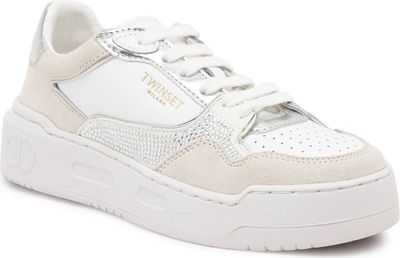 Buty sportowe damskie wiosenne Twinset ze sklepu: Gomez Fashion Store w kategorii: Buty sportowe damskie - zdjęcie 874714-BD9-10338_TS234W000010858