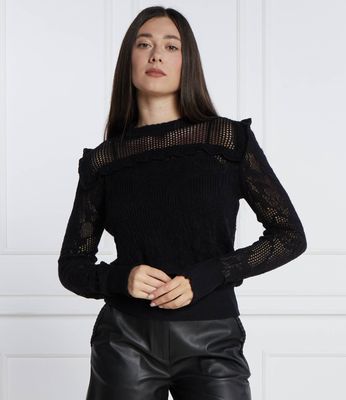 Sweter damski Twinset ze sklepu: Gomez Fashion Store w kategorii: Swetry damskie - zdjęcie 874714-BD9-10338_TS234W000023842