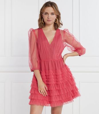 Sukienka casualowa Twinset ze sklepu: Gomez Fashion Store w kategorii: Sukienki - zdjęcie 874714-BD9-10338_TS234W000028653