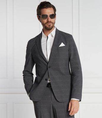 Marynarka męska elegancka BOSS BLACK ze sklepu: Gomez Fashion Store w kategorii: Marynarki męskie - zdjęcie 874714-BD9-10338_BB235M000133030