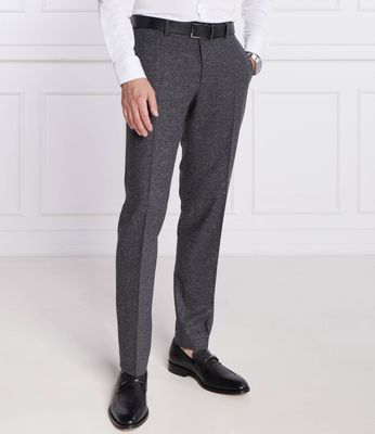 Spodnie męskie na jesień BOSS BLACK ze sklepu: Gomez Fashion Store w kategorii: Spodnie męskie - zdjęcie 874714-BD9-10338_BB235M000135061