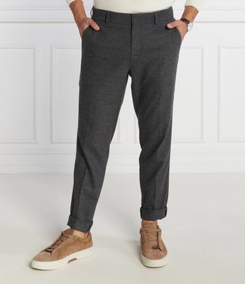 Spodnie męskie jesienne BOSS BLACK ze sklepu: Gomez Fashion Store w kategorii: Spodnie męskie - zdjęcie 874714-BD9-10338_BB235M000145021