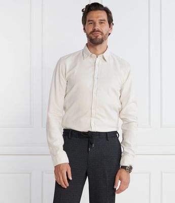 Koszula męska na wiosnę BOSS BLACK ze sklepu: Gomez Fashion Store w kategorii: Koszule męskie - zdjęcie 874714-BD9-10338_BB235M000180131
