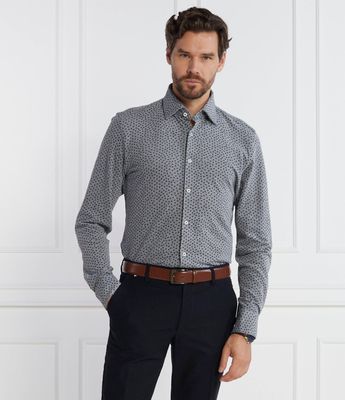 Koszula męska casual BOSS BLACK ze sklepu: Gomez Fashion Store w kategorii: Koszule męskie - zdjęcie 874714-BD9-10338_BB235M000187405