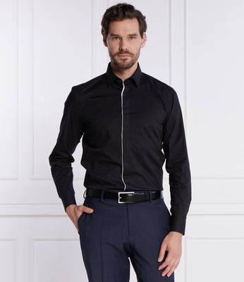 Koszula męska casualowa BOSS BLACK ze sklepu: Gomez Fashion Store w kategorii: Koszule męskie - zdjęcie 874714-BD9-10338_BB235M000192001
