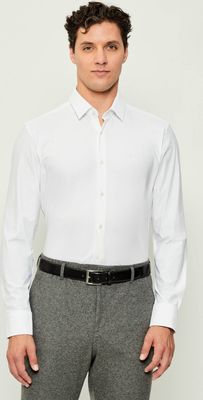 Koszula męska wiosenna BOSS BLACK ze sklepu: Gomez Fashion Store w kategorii: Koszule męskie - zdjęcie 874714-BD9-10338_BB235M000195100