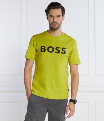 T-shirt męski młodzieżowy BOSS BLACK ze sklepu: Gomez Fashion Store w kategorii: T-shirty męskie - zdjęcie 874714-BD9-10338_BB235M000290321
