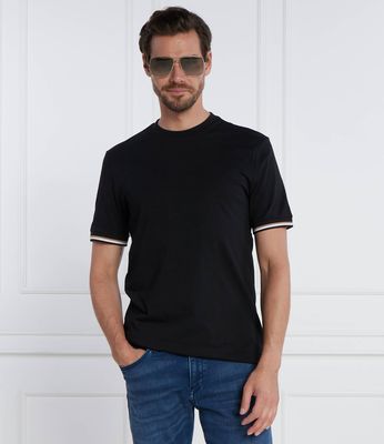 T-shirt męski na lato BOSS BLACK ze sklepu: Gomez Fashion Store w kategorii: T-shirty męskie - zdjęcie 874714-BD9-10338_BB235M000238001