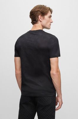 T-shirt męski BOSS BLACK ze sklepu: Gomez Fashion Store w kategorii: T-shirty męskie - zdjęcie 874714-BD9-10338_BB235M000308001