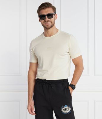 T-shirt męski wiosenny casual BOSS ORANGE ze sklepu: Gomez Fashion Store w kategorii: T-shirty męskie - zdjęcie 874714-BD9-10338_BO235M000071277