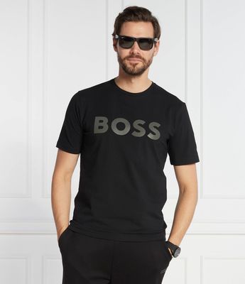 BOSS GREEN - T-shirt męski na wiosnę ze sklepu: Gomez Fashion Store w kategorii: T-shirty męskie - zdjęcie 874714-BD9-10338_BG235M000045001