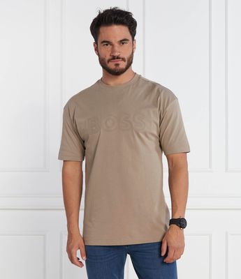 T-shirt męski casual BOSS GREEN ze sklepu: Gomez Fashion Store w kategorii: T-shirty męskie - zdjęcie 874714-BD9-10338_BG235M000062334
