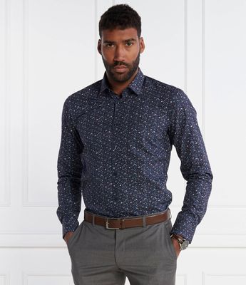 Koszula męska jesienna HUGO ze sklepu: Gomez Fashion Store w kategorii: Koszule męskie - zdjęcie 874714-BD9-10338_BU235M000123302