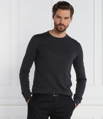 Sweter męski na zimę HUGO ze sklepu: Gomez Fashion Store w kategorii: Swetry męskie - zdjęcie 874714-BD9-10338_BU235M000268023