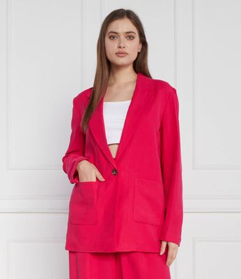 Marynarka wiosenny elegancki DKNY ze sklepu: Gomez Fashion Store w kategorii: Marynarki damskie - zdjęcie 874714-BD9-10338_DK234W000005406