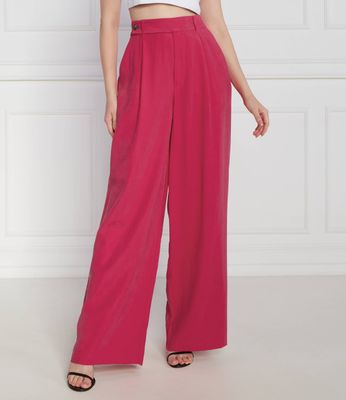 Spodnie damskie na wiosnę DKNY ze sklepu: Gomez Fashion Store w kategorii: Spodnie damskie - zdjęcie 874714-BD9-10338_DK234W000004406