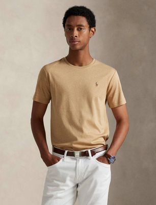T-shirt męski na wiosnę casual Polo Ralph Lauren ze sklepu: Gomez Fashion Store w kategorii: T-shirty męskie - zdjęcie 874714-BD9-10338_PR235M000070OO7