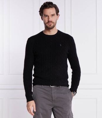 Sweter męski na zimę Polo Ralph Lauren ze sklepu: Gomez Fashion Store w kategorii: Swetry męskie - zdjęcie 874714-BD9-10338_PR235M000019B74