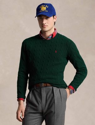 Sweter męski casualowy Polo Ralph Lauren ze sklepu: Gomez Fashion Store w kategorii: Swetry męskie - zdjęcie 874714-BD9-10338_PR235M000019OR2