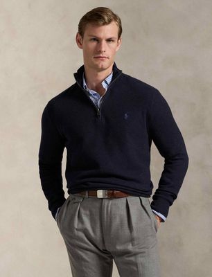 Sweter męski casual Polo Ralph Lauren ze sklepu: Gomez Fashion Store w kategorii: Swetry męskie - zdjęcie 874714-BD9-10338_PR235M000102OS9
