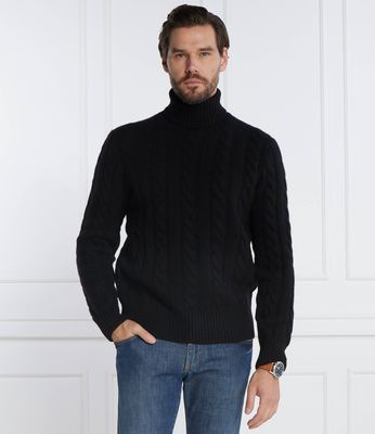 Sweter męski na zimę Polo Ralph Lauren ze sklepu: Gomez Fashion Store w kategorii: Swetry męskie - zdjęcie 874714-BD9-10338_PR235M000112F03