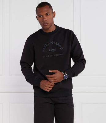 Bluza męska na zimę Karl Lagerfeld ze sklepu: Gomez Fashion Store w kategorii: Bluzy męskie - zdjęcie 874714-BD9-10338_KL234M000057990