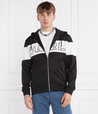 Bluza męska młodzieżowa na zimę Karl Lagerfeld ze sklepu: Gomez Fashion Store w kategorii: Bluzy męskie - zdjęcie 874714-BD9-10338_KL234M000048991