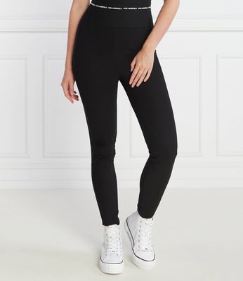 Spodnie damskie na wiosnę Karl Lagerfeld ze sklepu: Gomez Fashion Store w kategorii: Spodnie damskie - zdjęcie 874714-BD9-10338_KL234W000100666