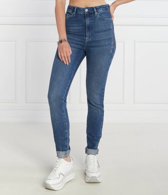 Jeansy damskie w miejskim stylu na wiosnę Karl Lagerfeld ze sklepu: Gomez Fashion Store w kategorii: Jeansy damskie - zdjęcie 874714-BD9-10338_KL234W000102294