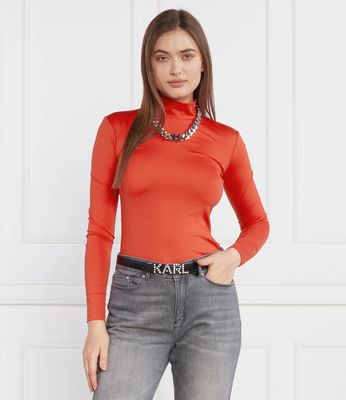 Karl Lagerfeld - Bluzka damska casualowa ze sklepu: Gomez Fashion Store w kategorii: Bluzki damskie - zdjęcie 874714-BD9-10338_KL234W000121C08