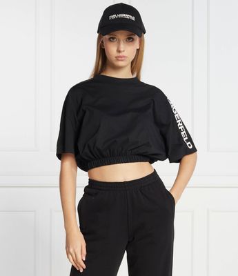 Bluzka damska na wiosnę Karl Lagerfeld ze sklepu: Gomez Fashion Store w kategorii: Bluzki damskie - zdjęcie 874714-BD9-10338_KL234W000124666