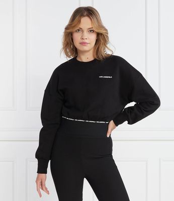 Bluza damska casualowa Karl Lagerfeld ze sklepu: Gomez Fashion Store w kategorii: Bluzy damskie - zdjęcie 874714-BD9-10338_KL234W000128666