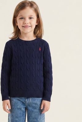 Sweter dziewczęcy na jesień Polo Ralph Lauren ze sklepu: Gomez Fashion Store w kategorii: Swetry dziewczęce
