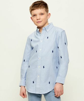 Polo Ralph Lauren - Koszula chłopięca na wiosnę ze sklepu: Gomez Fashion Store w kategorii: Koszule chłopięce