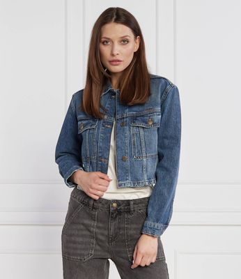 Kurtka damska casual Ba&sh ze sklepu: Gomez Fashion Store w kategorii: Kurtki damskie - zdjęcie 874714-BD9-10338_BH234W000004012