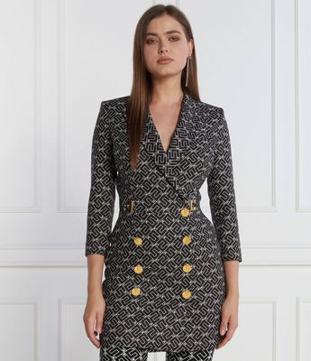 Elisabetta Franchi - Sukienka ze sklepu: Gomez Fashion Store w kategorii: Sukienki - zdjęcie 874714-BD9-10338_EF234W000001585