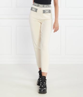 Spodnie damskie Elisabetta Franchi ze sklepu: Gomez Fashion Store w kategorii: Spodnie damskie - zdjęcie 874714-BD9-10338_EF234W000044084