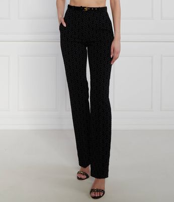 Spodnie damskie Elisabetta Franchi ze sklepu: Gomez Fashion Store w kategorii: Spodnie damskie - zdjęcie 874714-BD9-10338_EF234W000068110