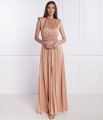 Sukienka na wiosnę Elisabetta Franchi ze sklepu: Gomez Fashion Store w kategorii: Sukienki - zdjęcie 874714-BD9-10338_EF235W000006595