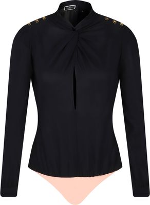 Elisabetta Franchi - Bluzka damska na jesień ze sklepu: Gomez Fashion Store w kategorii: Bluzki damskie - zdjęcie 874714-BD9-10338_EF235W000018110