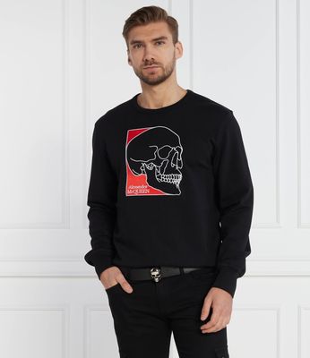Bluza męska jesienna Alexander McQueen ze sklepu: Gomez Fashion Store w kategorii: Bluzy męskie - zdjęcie 874714-BD9-10338_AQ235M000011001