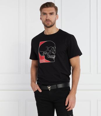 T-shirt męski Alexander McQueen ze sklepu: Gomez Fashion Store w kategorii: T-shirty męskie - zdjęcie 874714-BD9-10338_AQ235M000013122